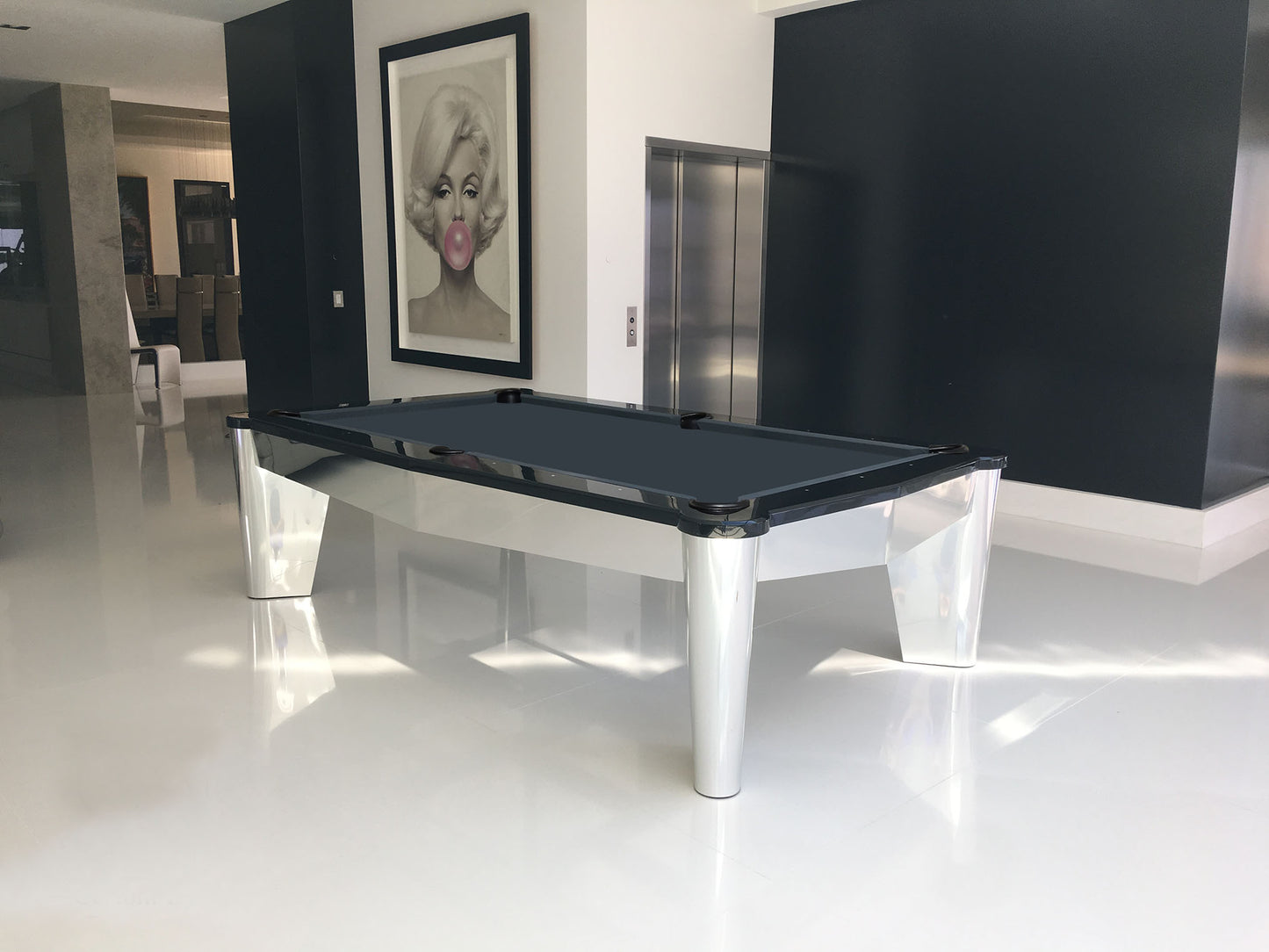 Aviator Modern Pool Table
