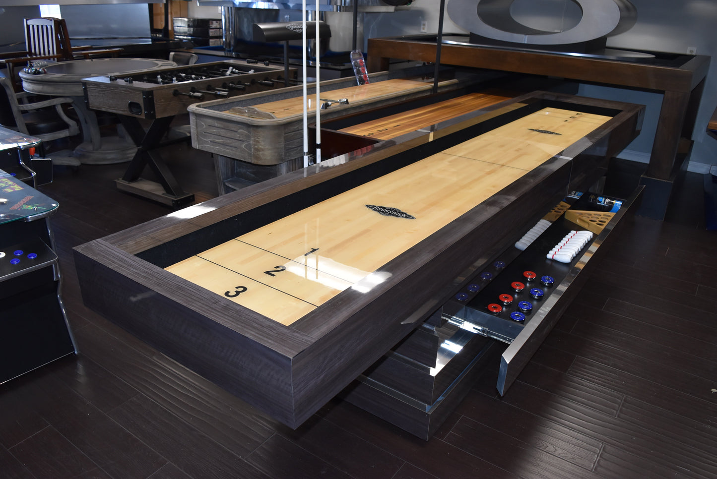 Hermosa Shuffleboard Table USA MADE