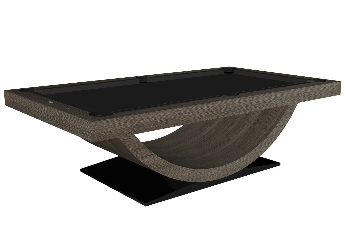 Halo Modern Pool Table Square Corners