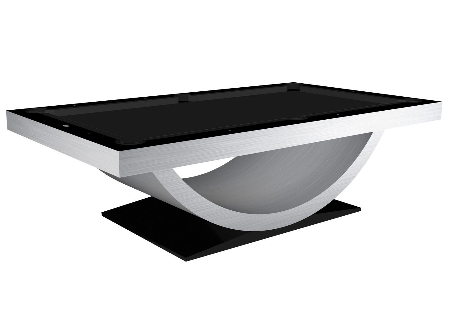 Halo Modern Pool Table Square Corners