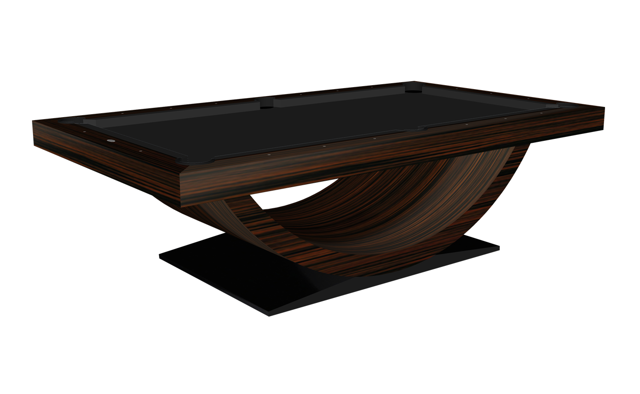 Halo Modern Pool Table Square Corners