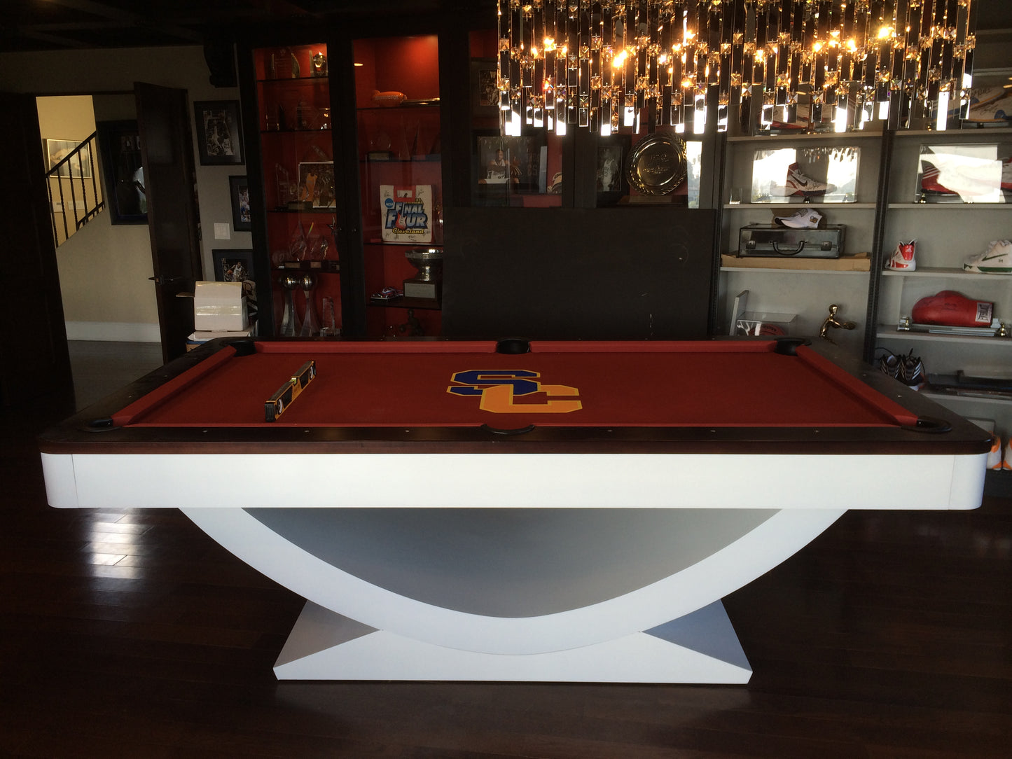 Halo Modern Pool Table Round Corners