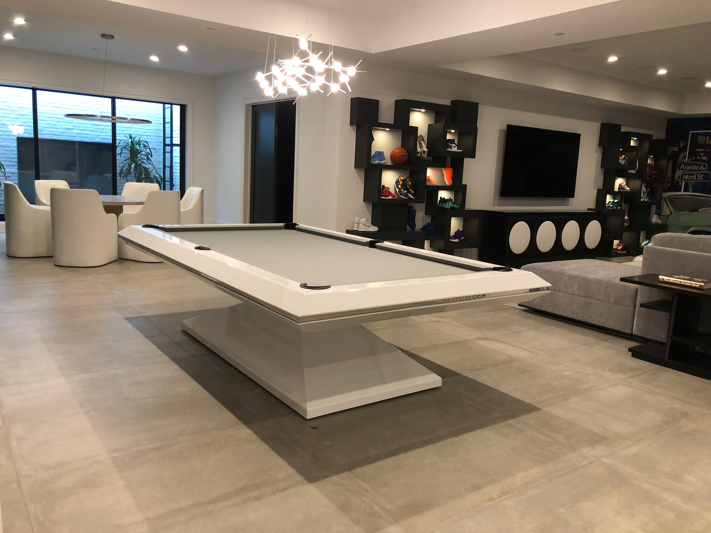 Pyramid Modern Pool Table