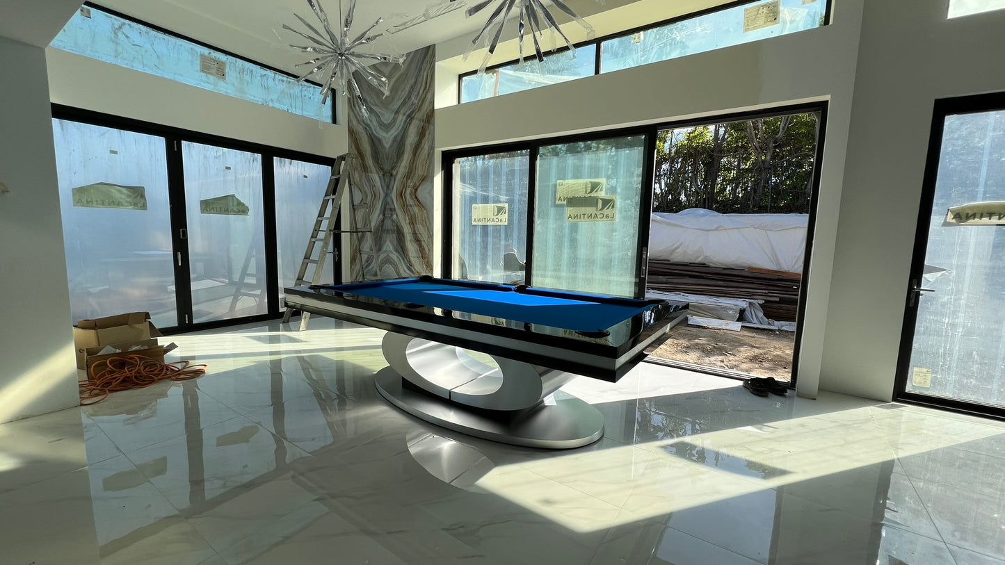 Oval Modern Pool Table