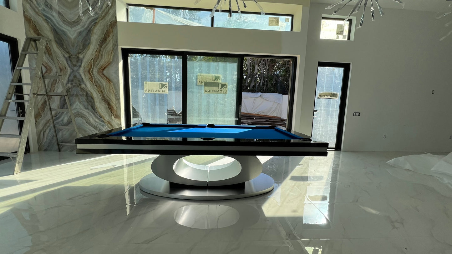 Oval Modern Pool Table
