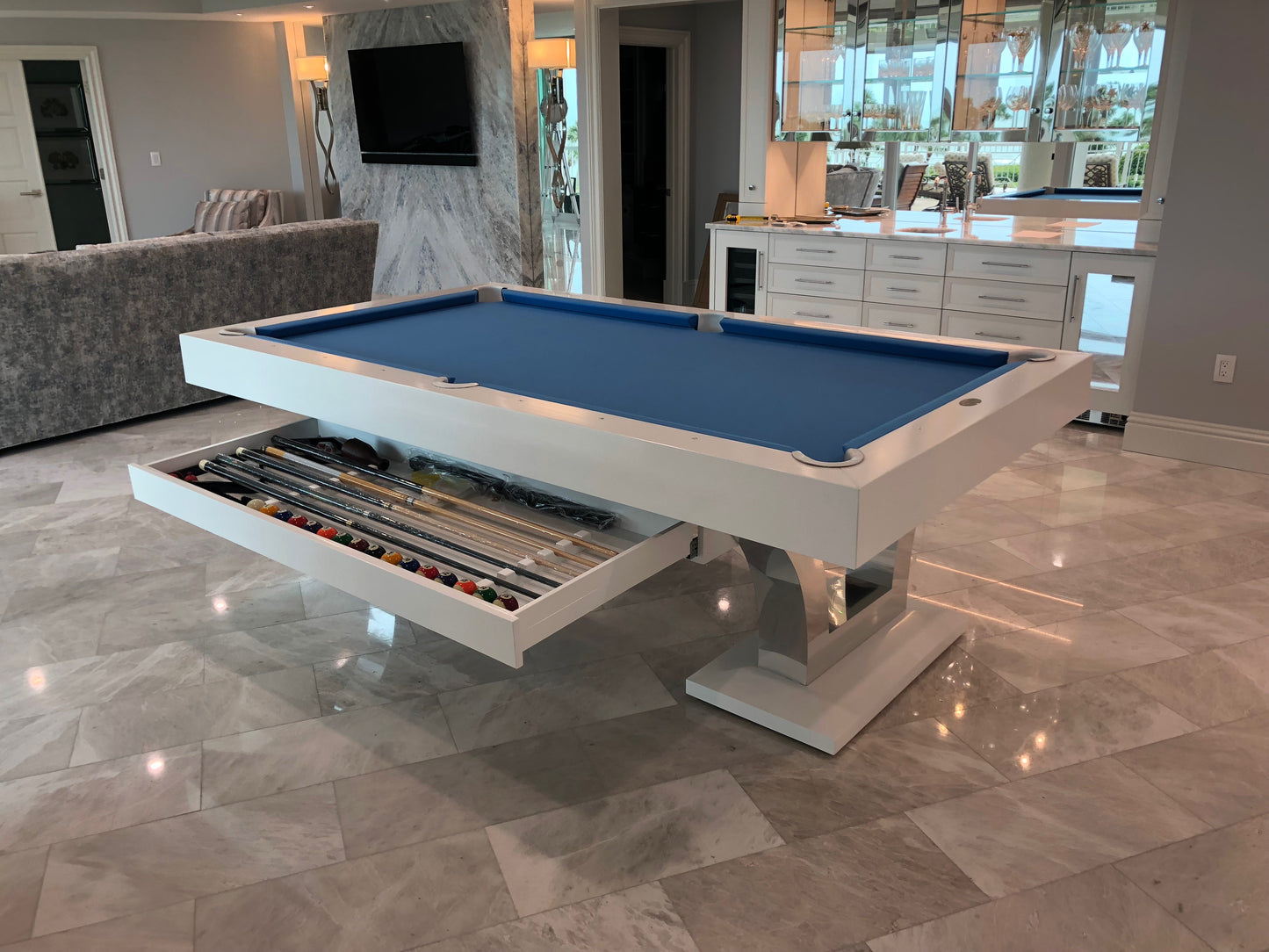 Penthouse Modern Pool Table