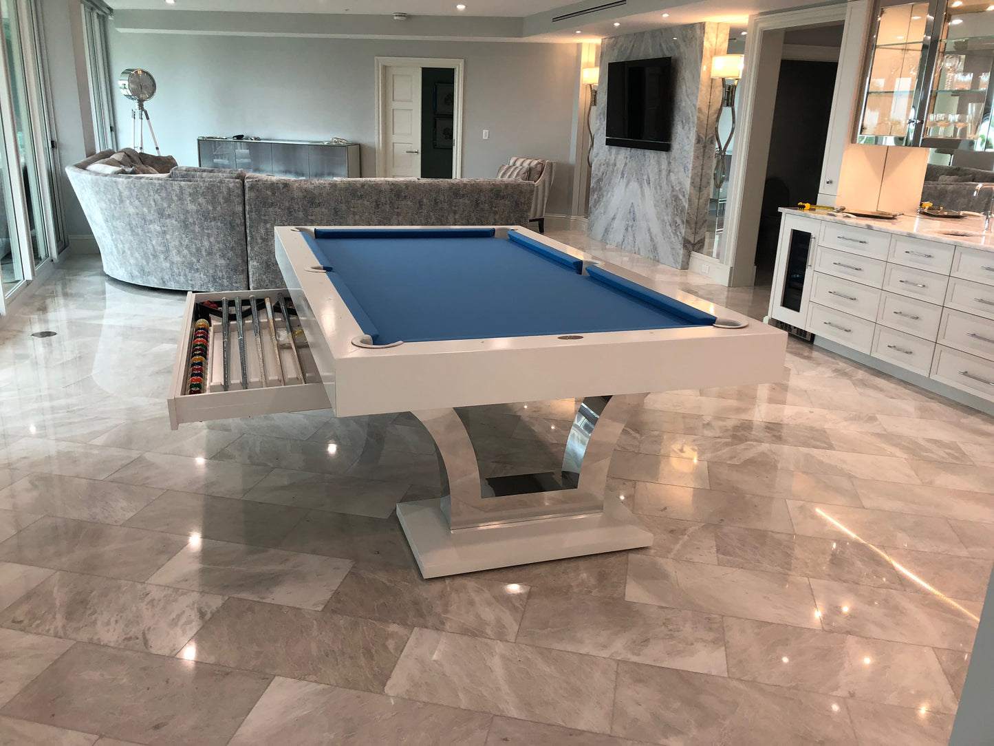 Penthouse Modern Pool Table