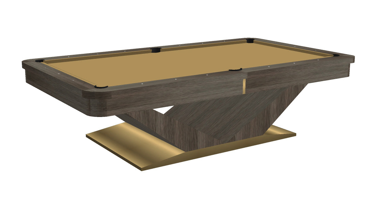 President Modern Pool Table Round Rails