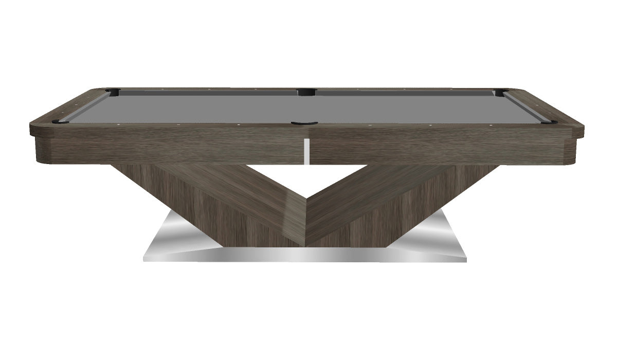 President Modern Pool Table Round Rails