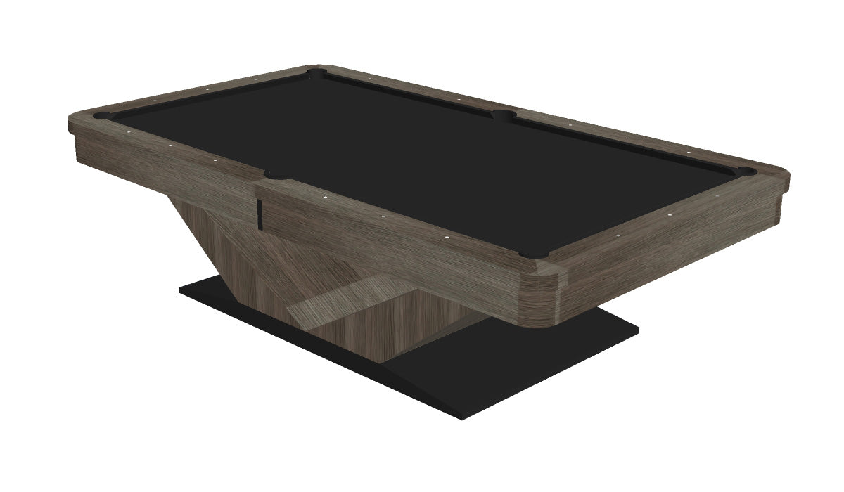 President Modern Pool Table Round Rails