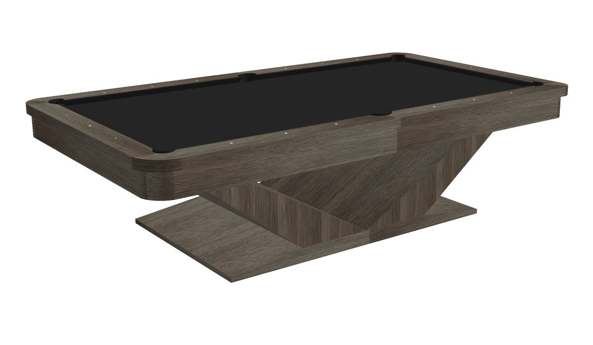 President Modern Pool Table Round Rails