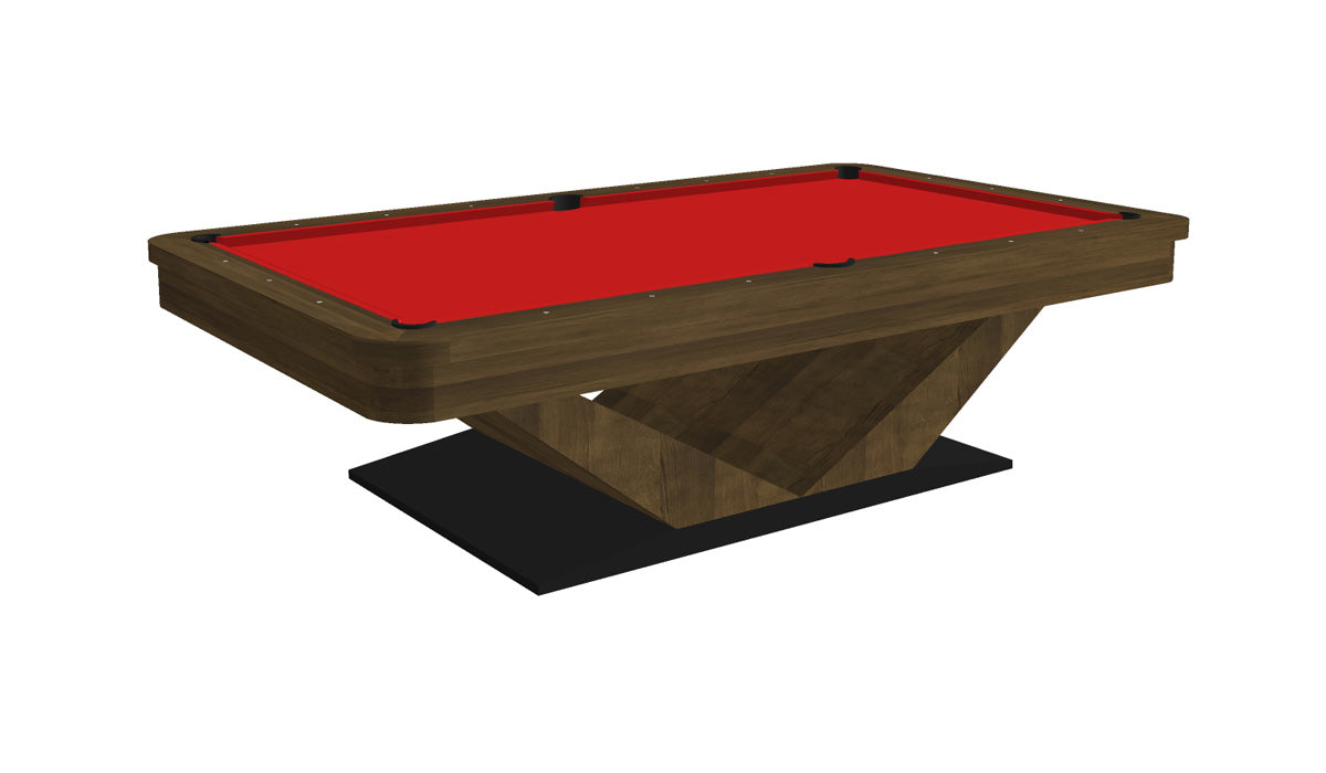 President Modern Pool Table Round Rails