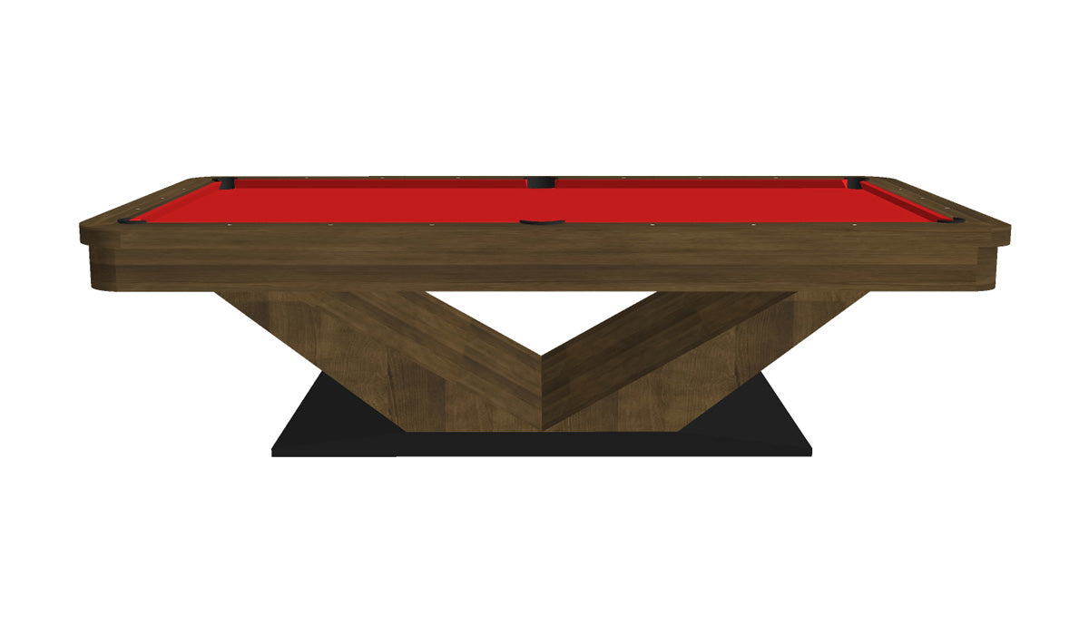 President Modern Pool Table Round Rails