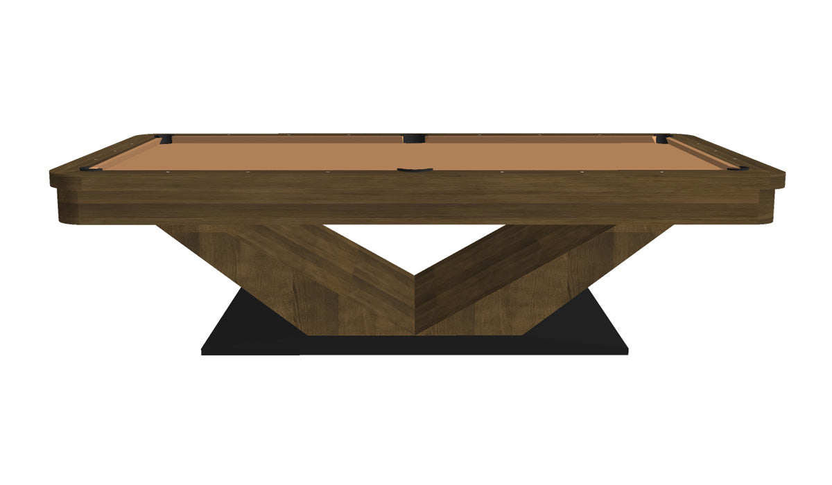 President Modern Pool Table Round Rails