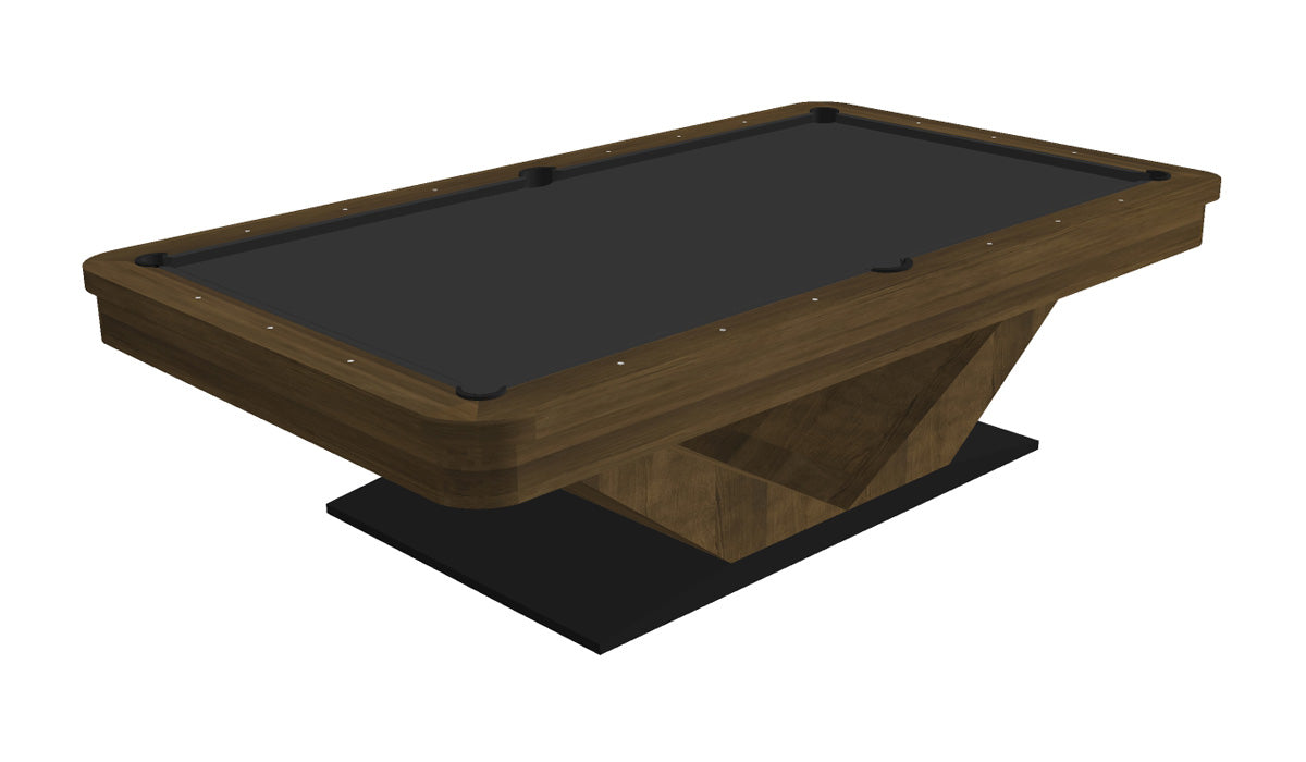 President Modern Pool Table Round Rails