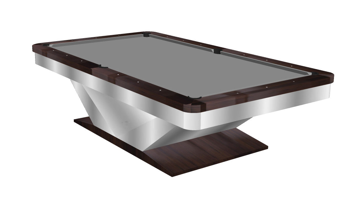 President Modern Pool Table Round Rails