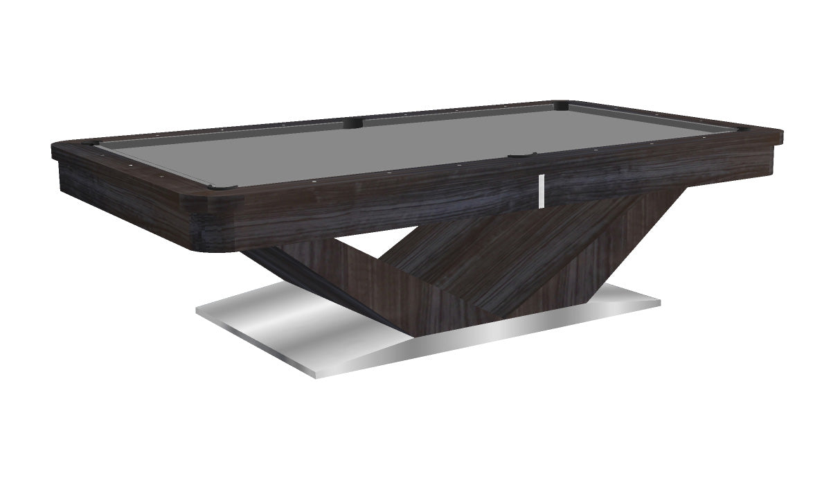 President Modern Pool Table Round Rails