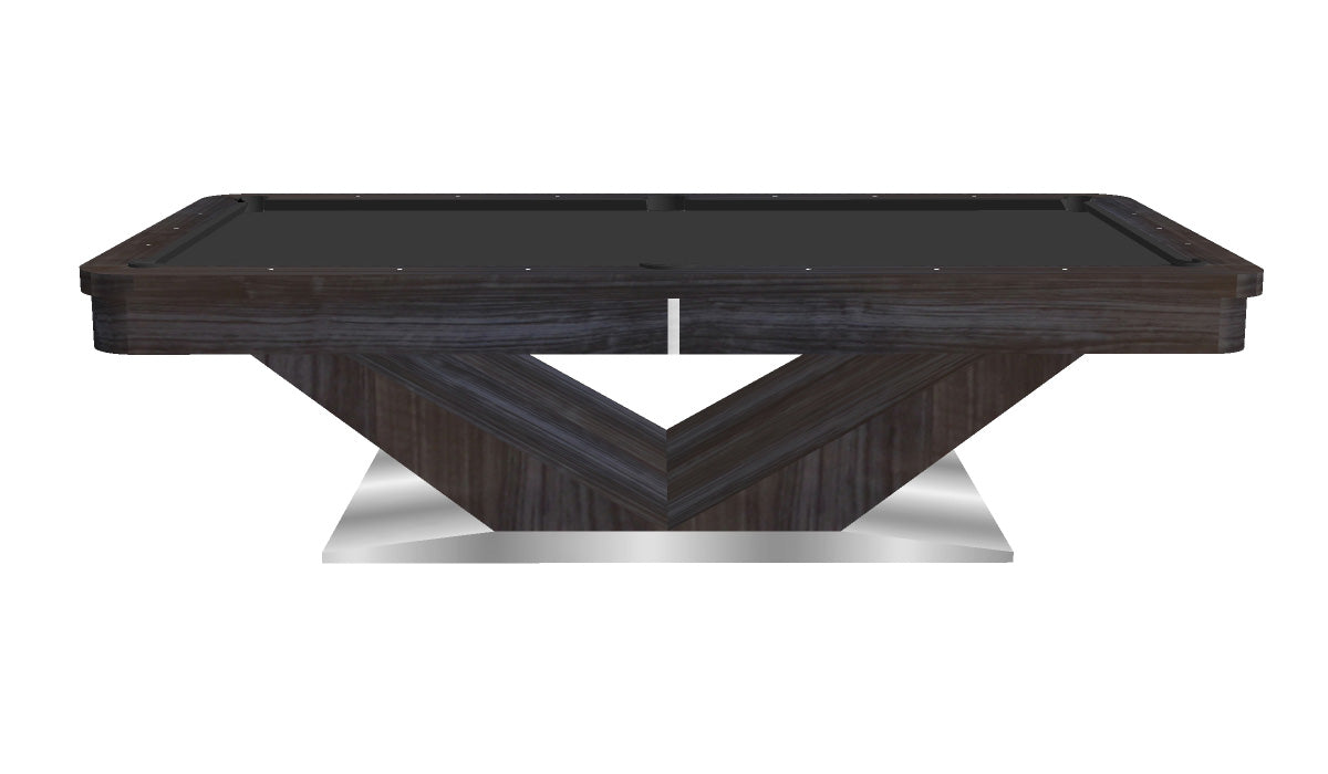 President Modern Pool Table Round Rails