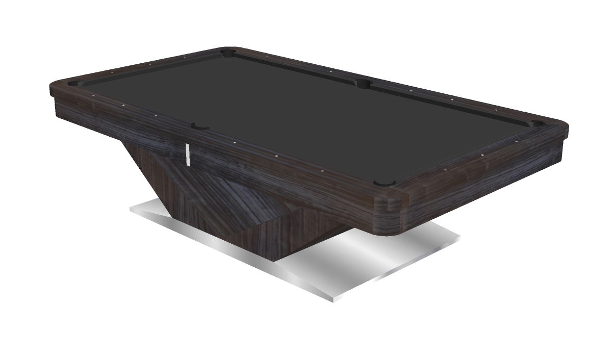 President Modern Pool Table Round Rails