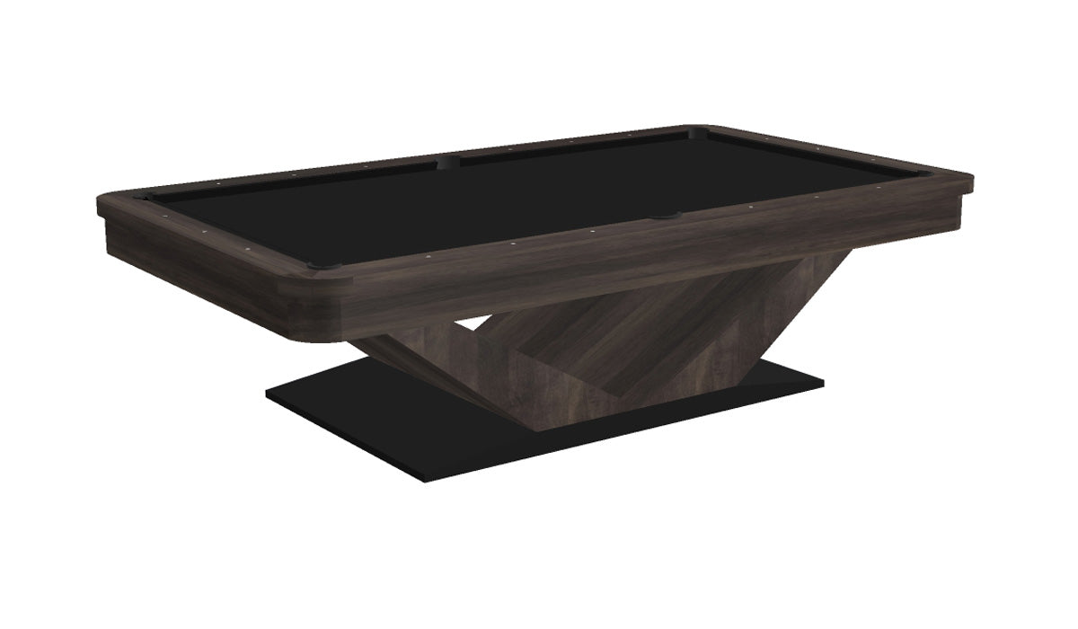 President Modern Pool Table Round Rails