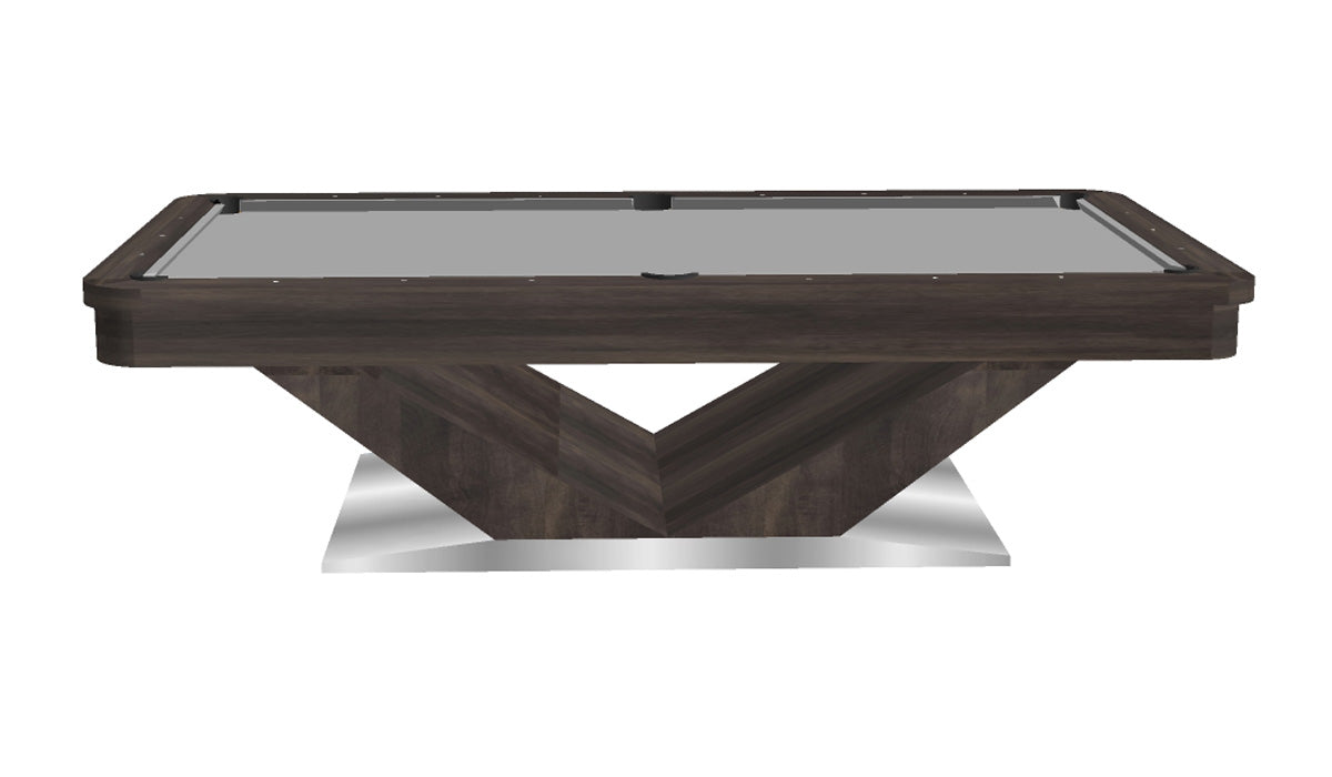 President Modern Pool Table Round Rails