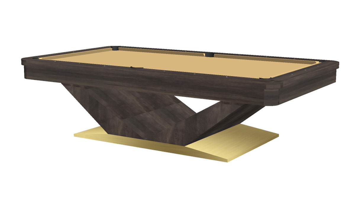 President Modern Pool Table Round Rails
