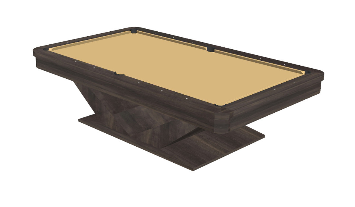President Modern Pool Table Round Rails