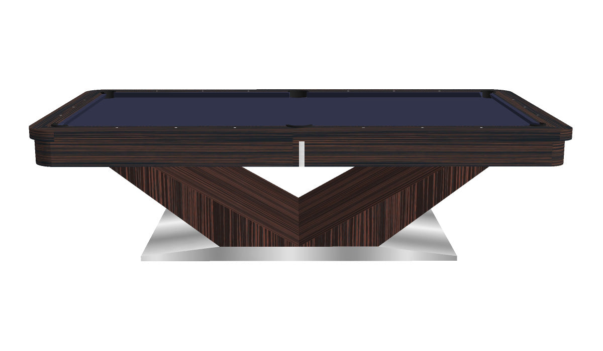President Modern Pool Table Round Rails