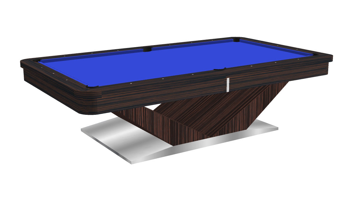 President Modern Pool Table Round Rails