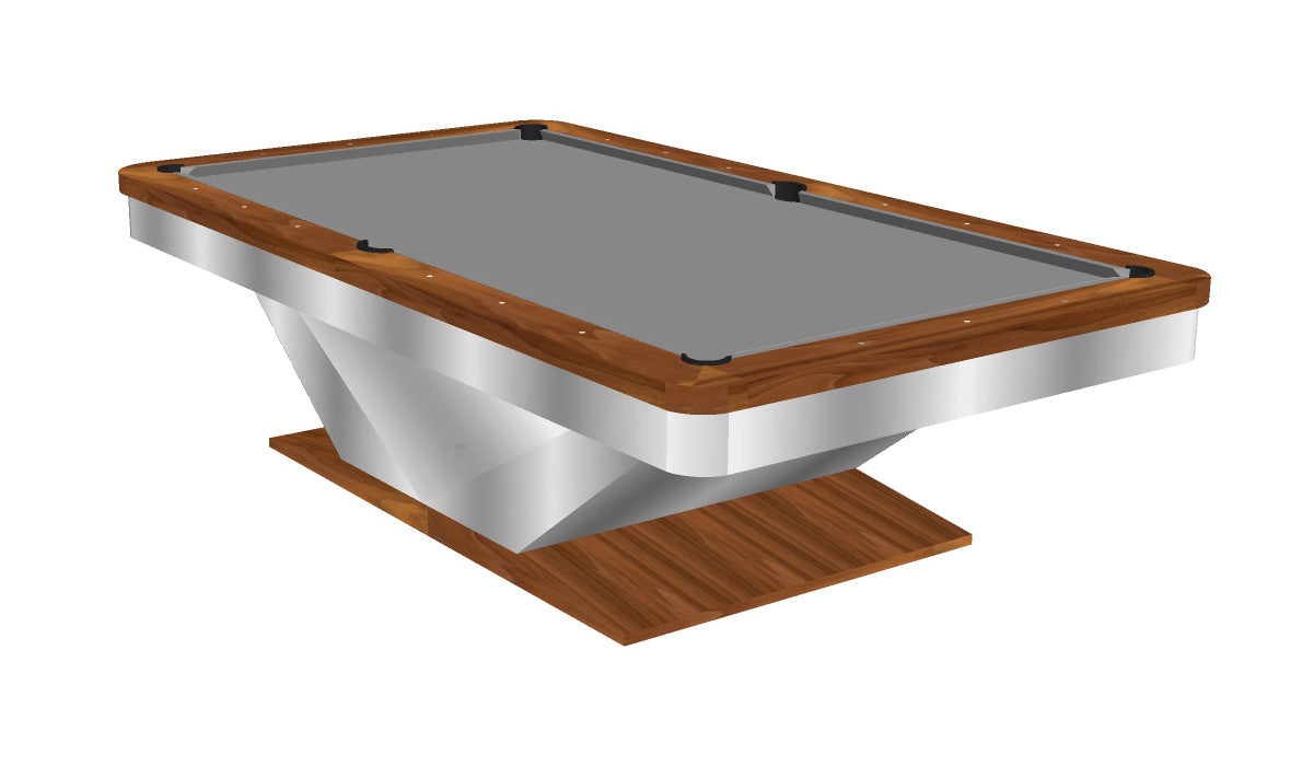 President Modern Pool Table Round Rails
