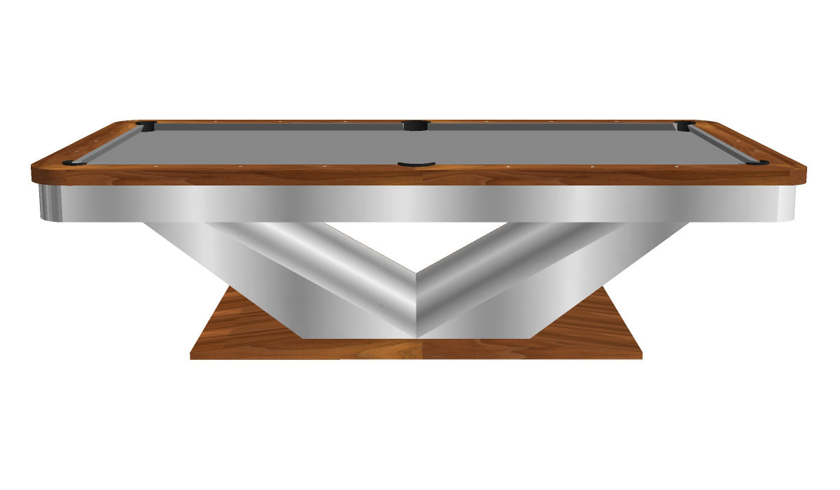 President Modern Pool Table Round Rails