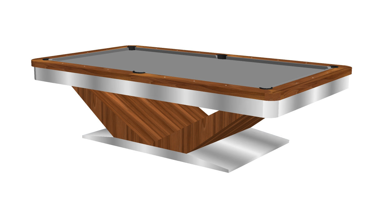 President Modern Pool Table Round Rails