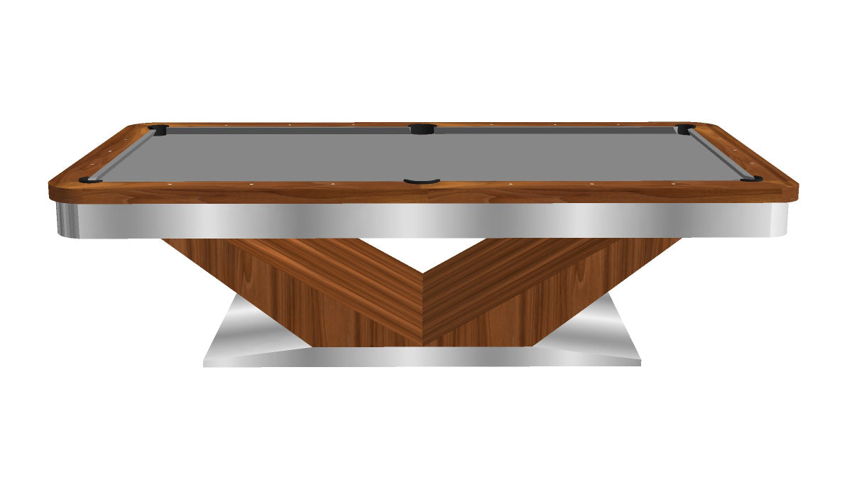 President Modern Pool Table Round Rails