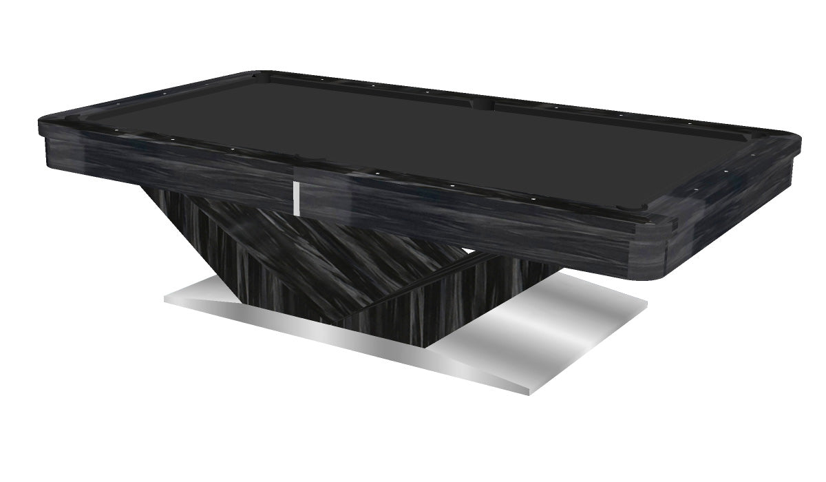 President Modern Pool Table Round Rails