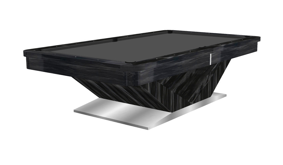 President Modern Pool Table Round Rails