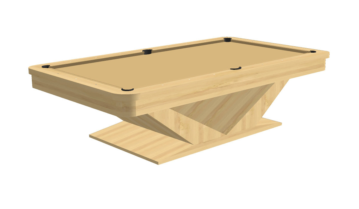 President Modern Pool Table Round Rails