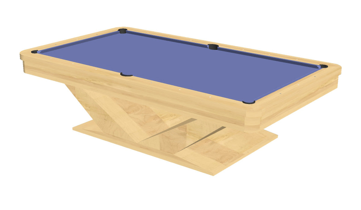 President Modern Pool Table Round Rails