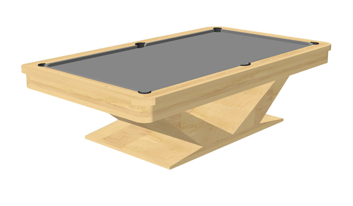 President Modern Pool Table Round Rails