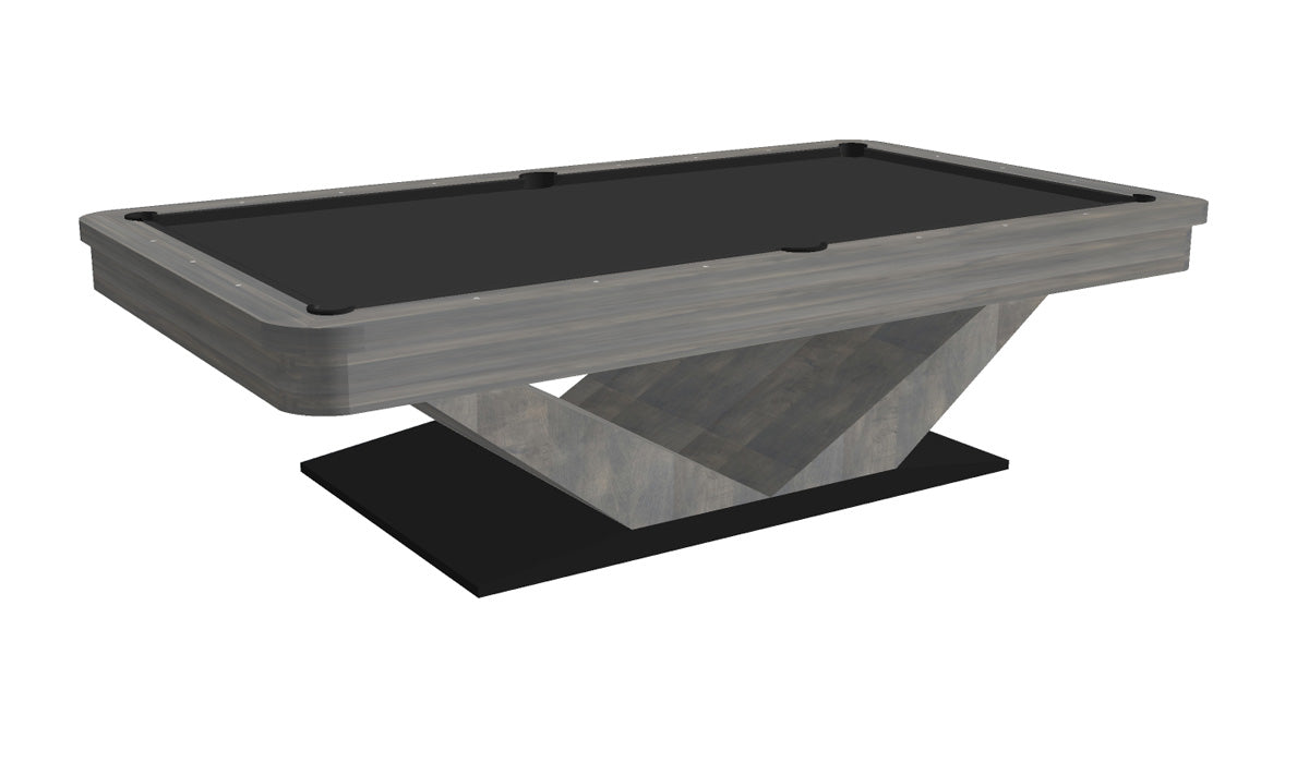 President Modern Pool Table Round Rails