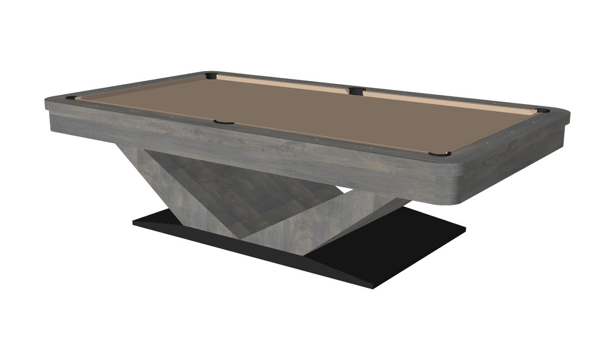 President Modern Pool Table Round Rails