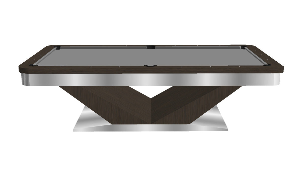 President Modern Pool Table Round Rails
