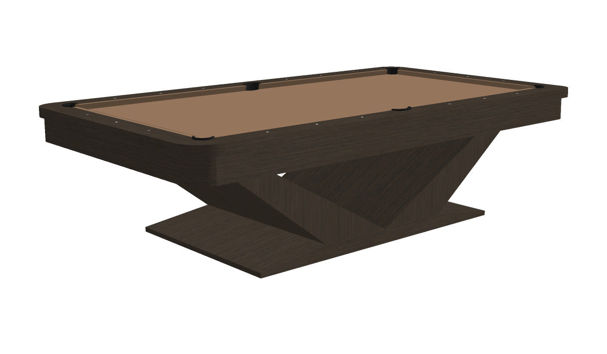 President Modern Pool Table Round Rails
