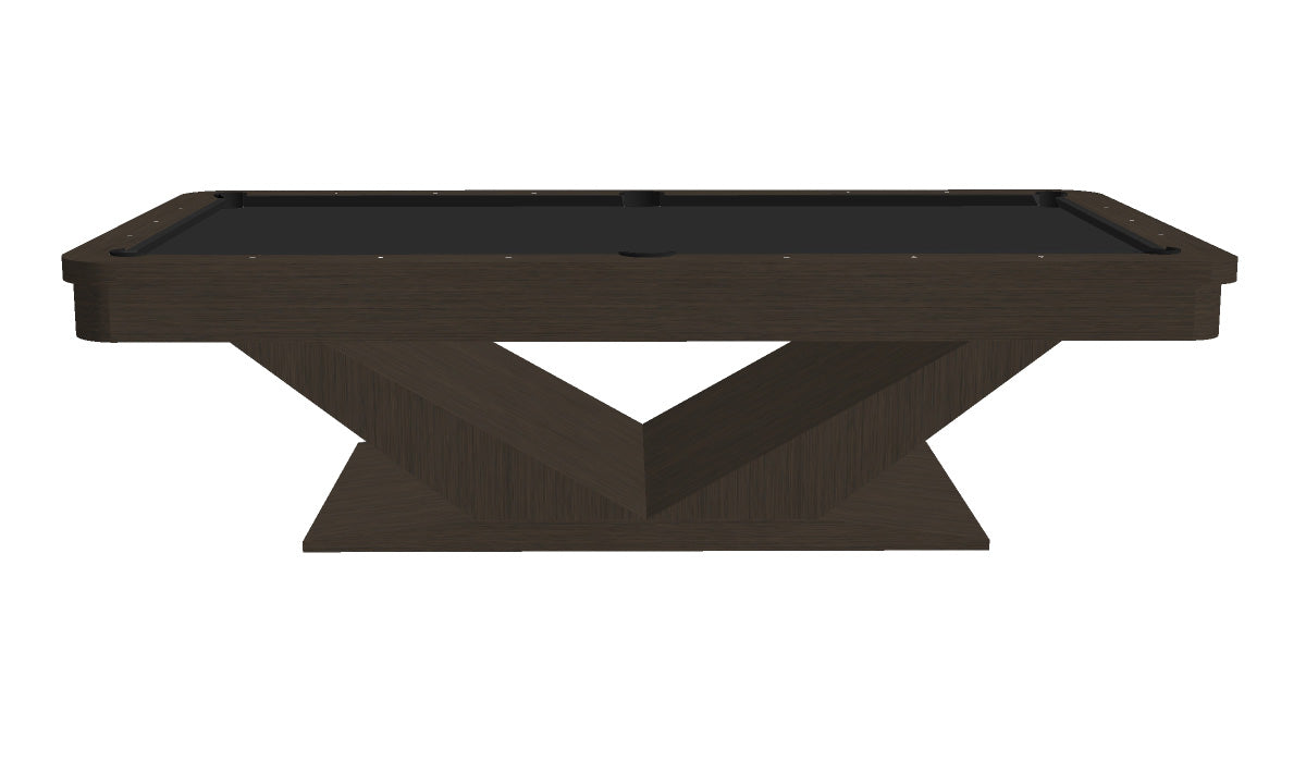 President Modern Pool Table Round Rails