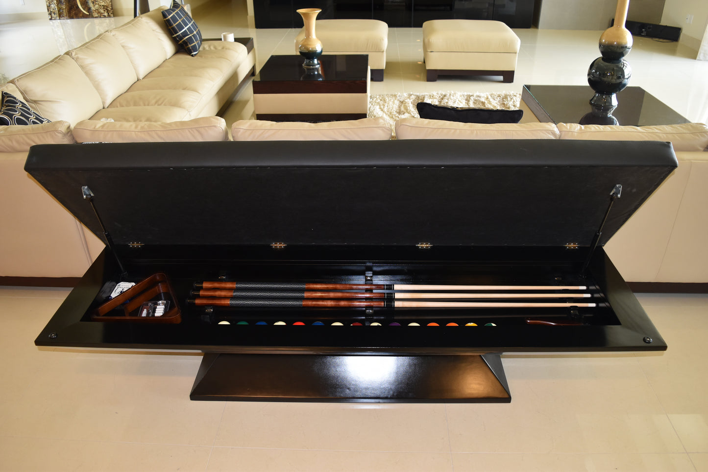 Pyramid Modern Pool Table