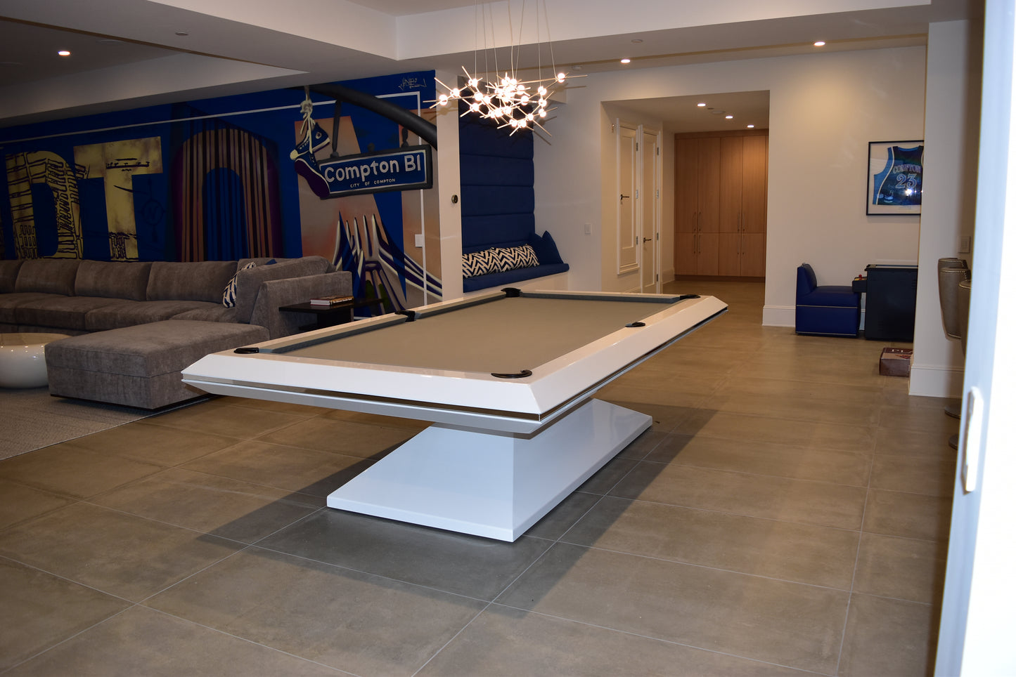 Pyramid Modern Pool Table
