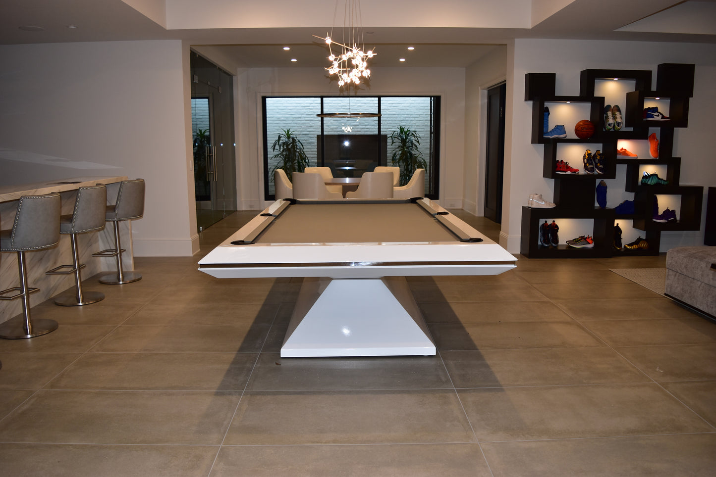 Pyramid Modern Pool Table