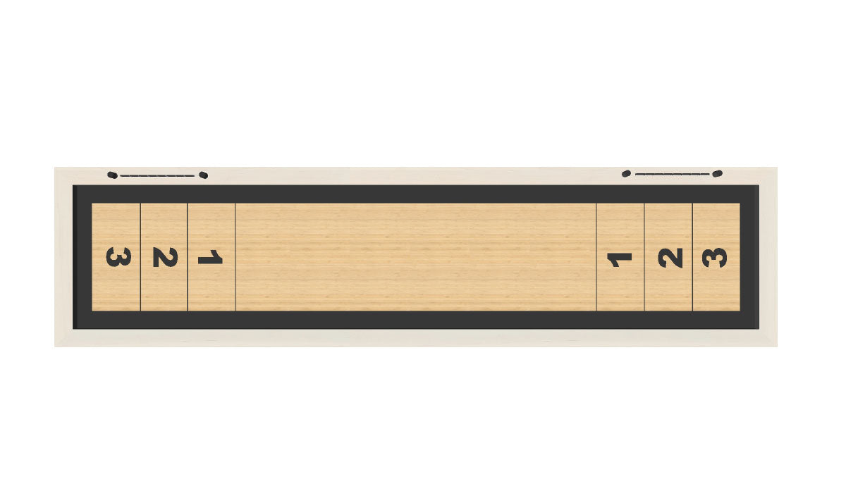 Oval Shuffleboard Table USA MADE