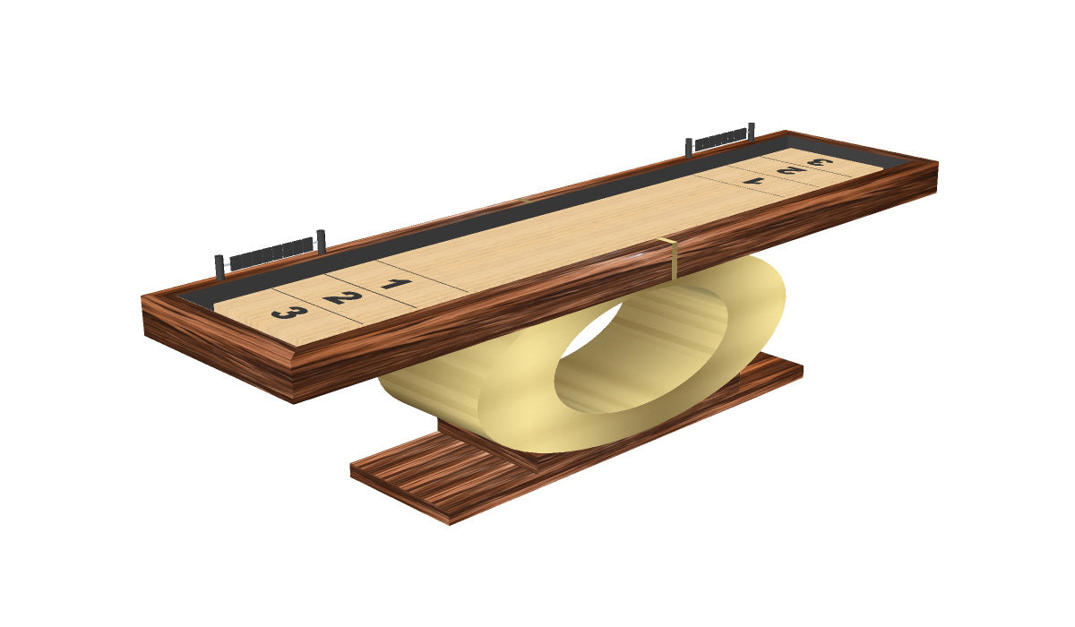 Oval Shuffleboard Table USA MADE