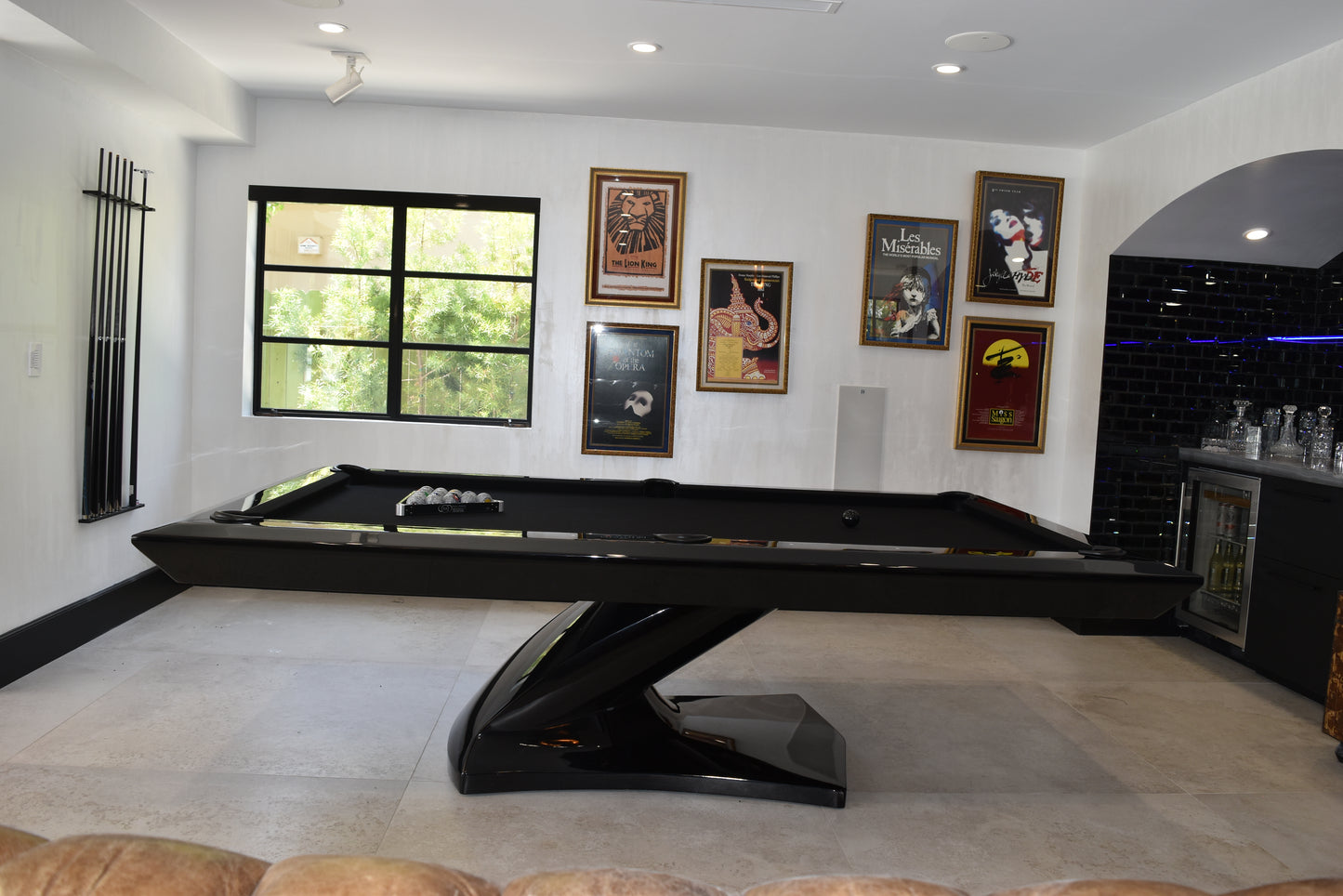 Z Modern Pool Table