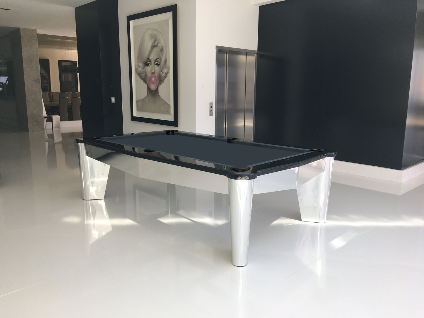 Aviator Modern Pool Table